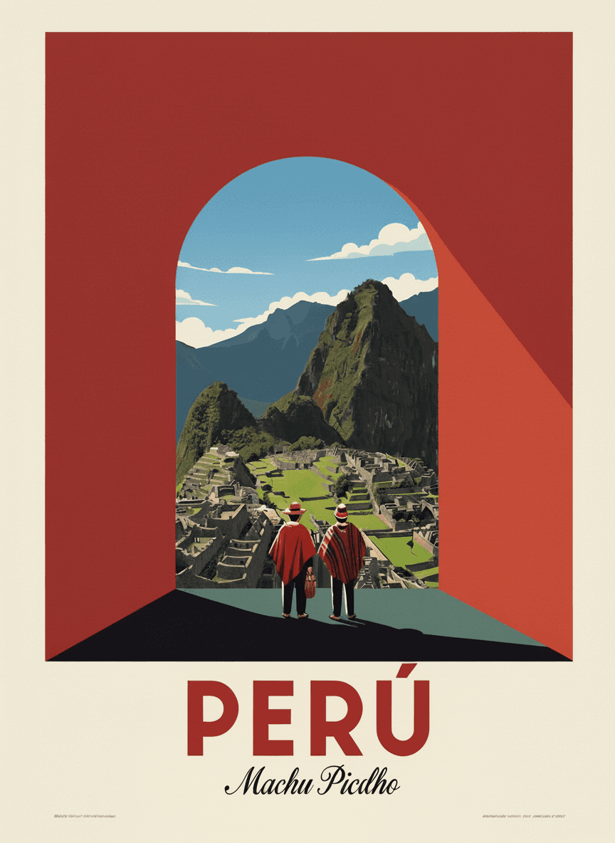 ペルー Vintage Poster